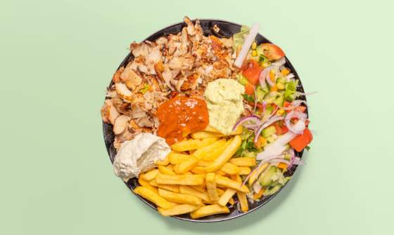 Chicken Teller bei Foodbag Berlin