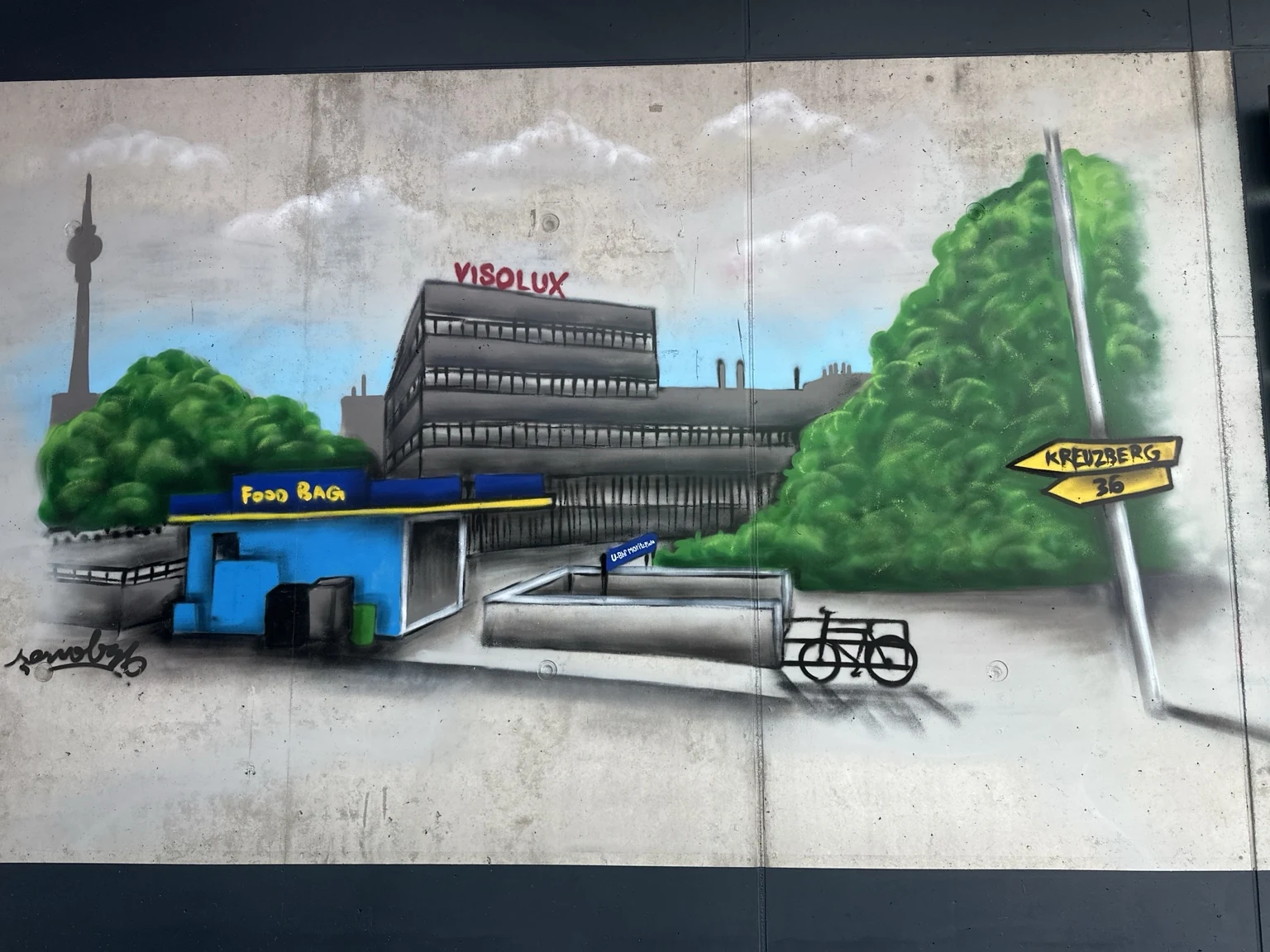 Foodbag am Moritzplatz im Jahr 1999