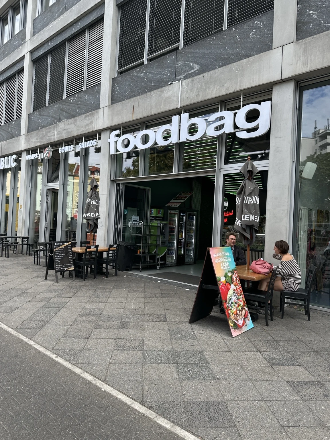 Foodbag heute am Moritzplatz in Berlin-Kreuzberg