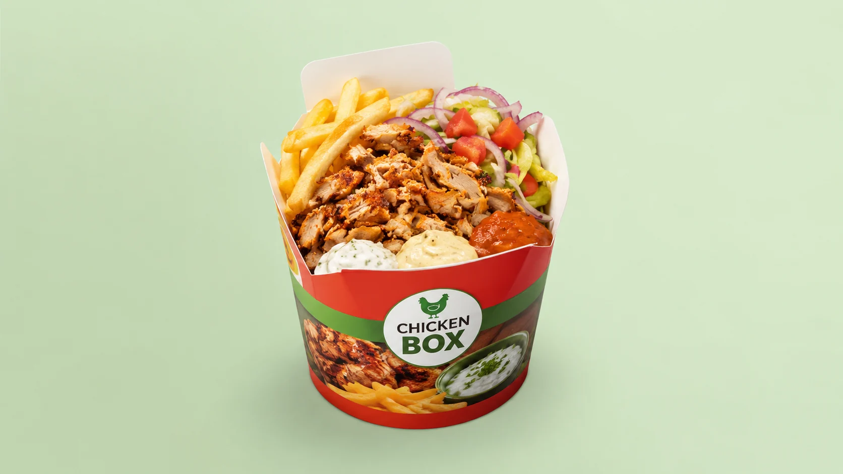 Foodbag Speisekarte mit frisch zubereiteten Gerichten in Berlin-Kreuzberg
